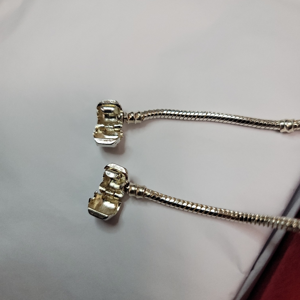 2 Sterling silver bracelets - Picture 3 of 4